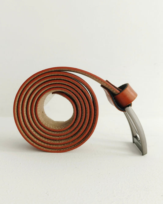Tan Leather Belt.