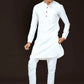 White short length linen kurta and trouser - Snug