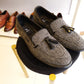 Grey Tweed Pumps. - Snug