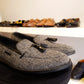 Grey Tweed Pumps. - Snug