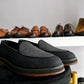 Linen Pumps with Sturdy Sole. - Snug