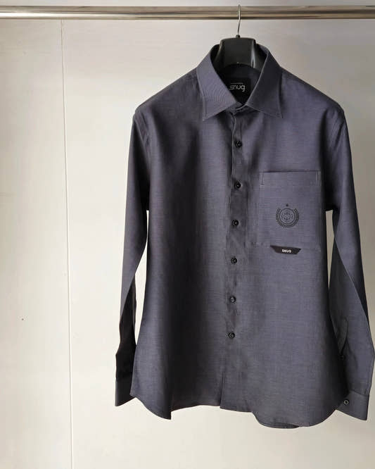 Broad Pocket Linen Cotton Shirt. - Snug