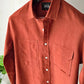 Linen Pocket & Patched Shirt - Snug