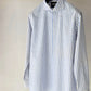 Sky Blue Striped Linen Shirt.