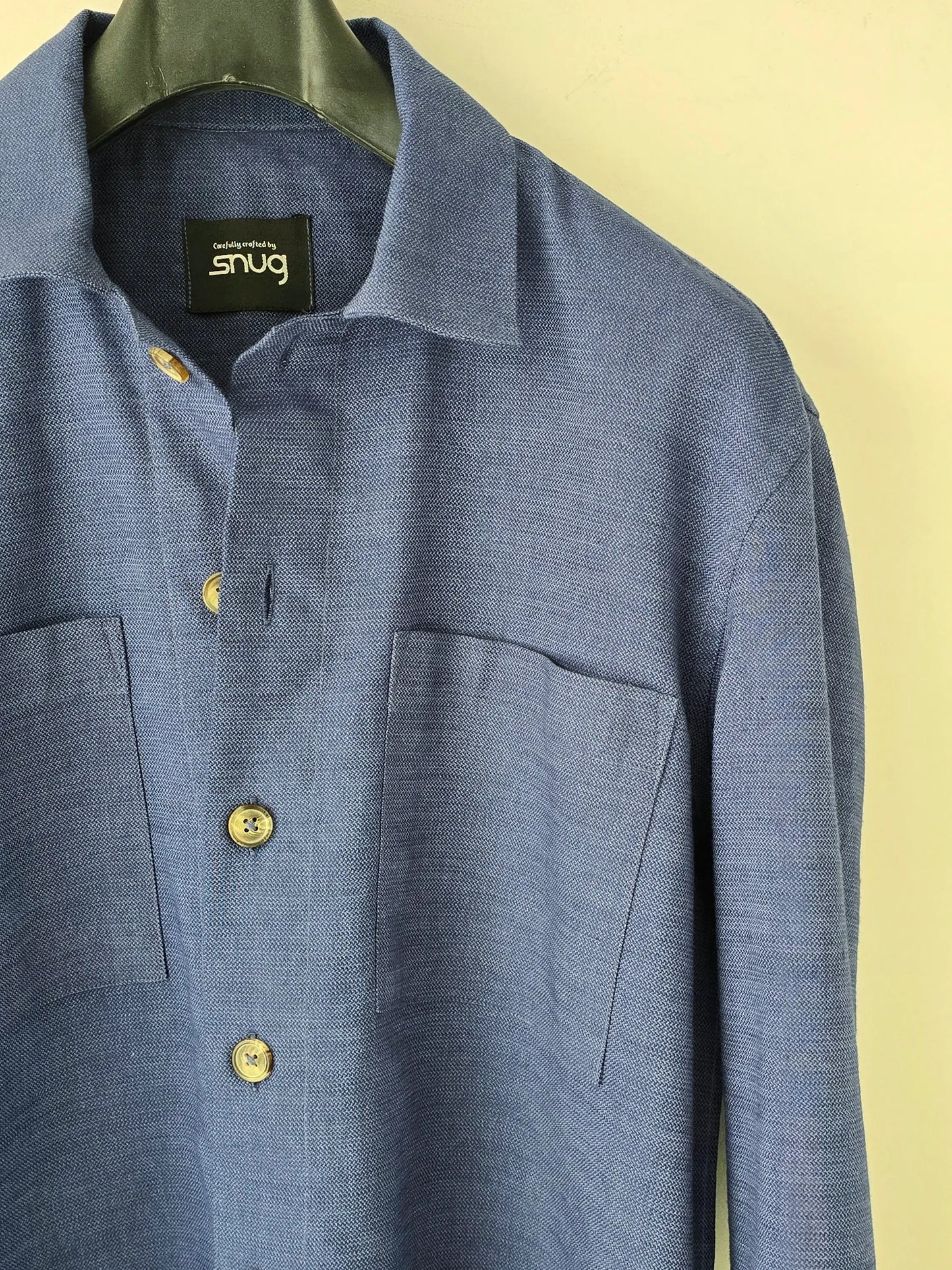 Faded Blue Oversized Shirt