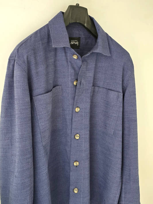 Faded Blue Oversized Shirt