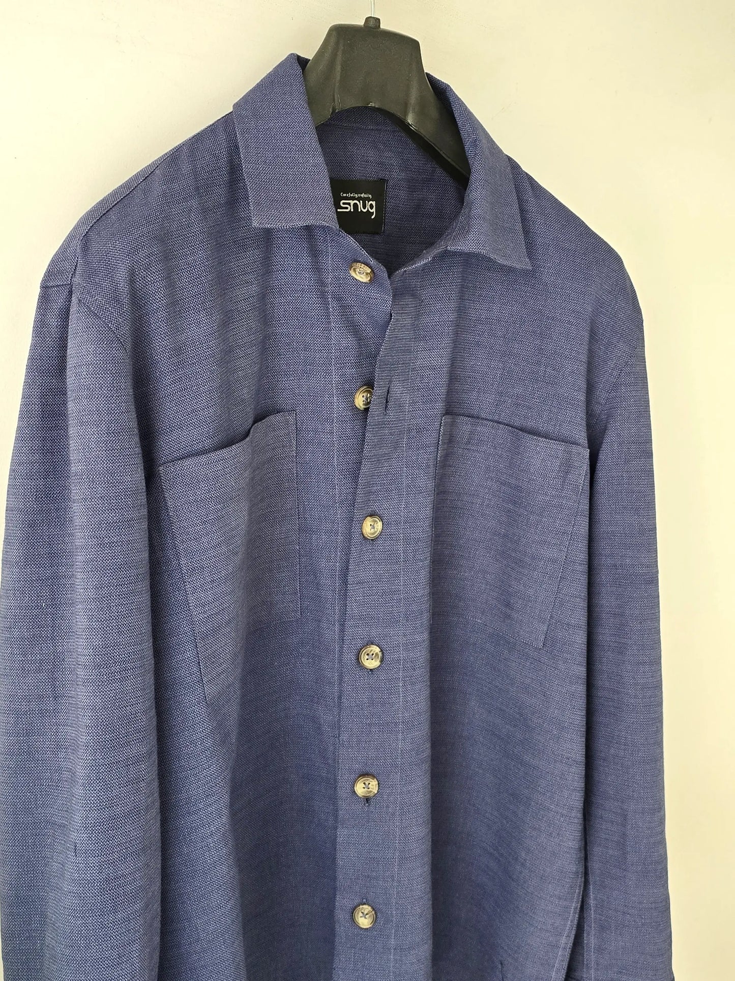 Faded Blue Oversized Shirt