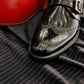 Black Calf Leather Shoe With Red Sole - Snug