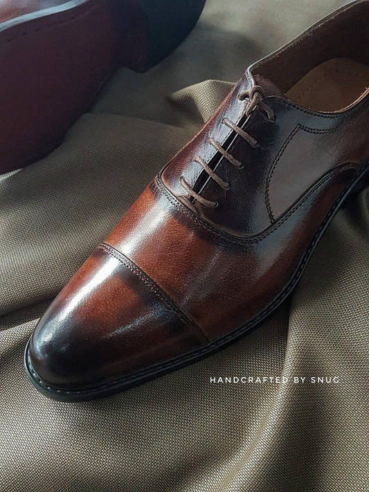 Brown Cap toe - Snug