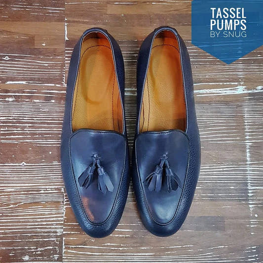 Blue tassel pumps - Snug