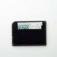 Black Matte Finish Nubuck Cardholder By Snug