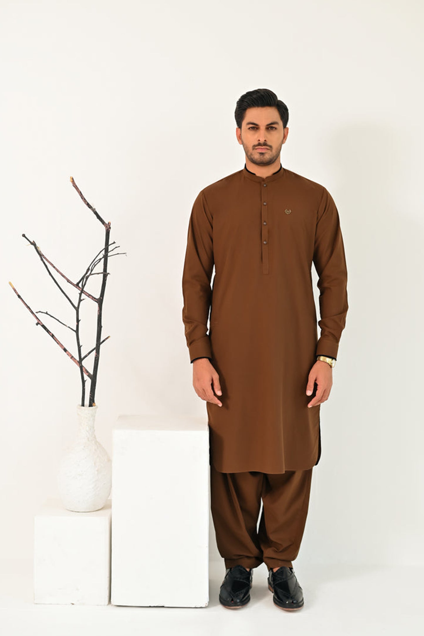 Brown Kurta Shalwar