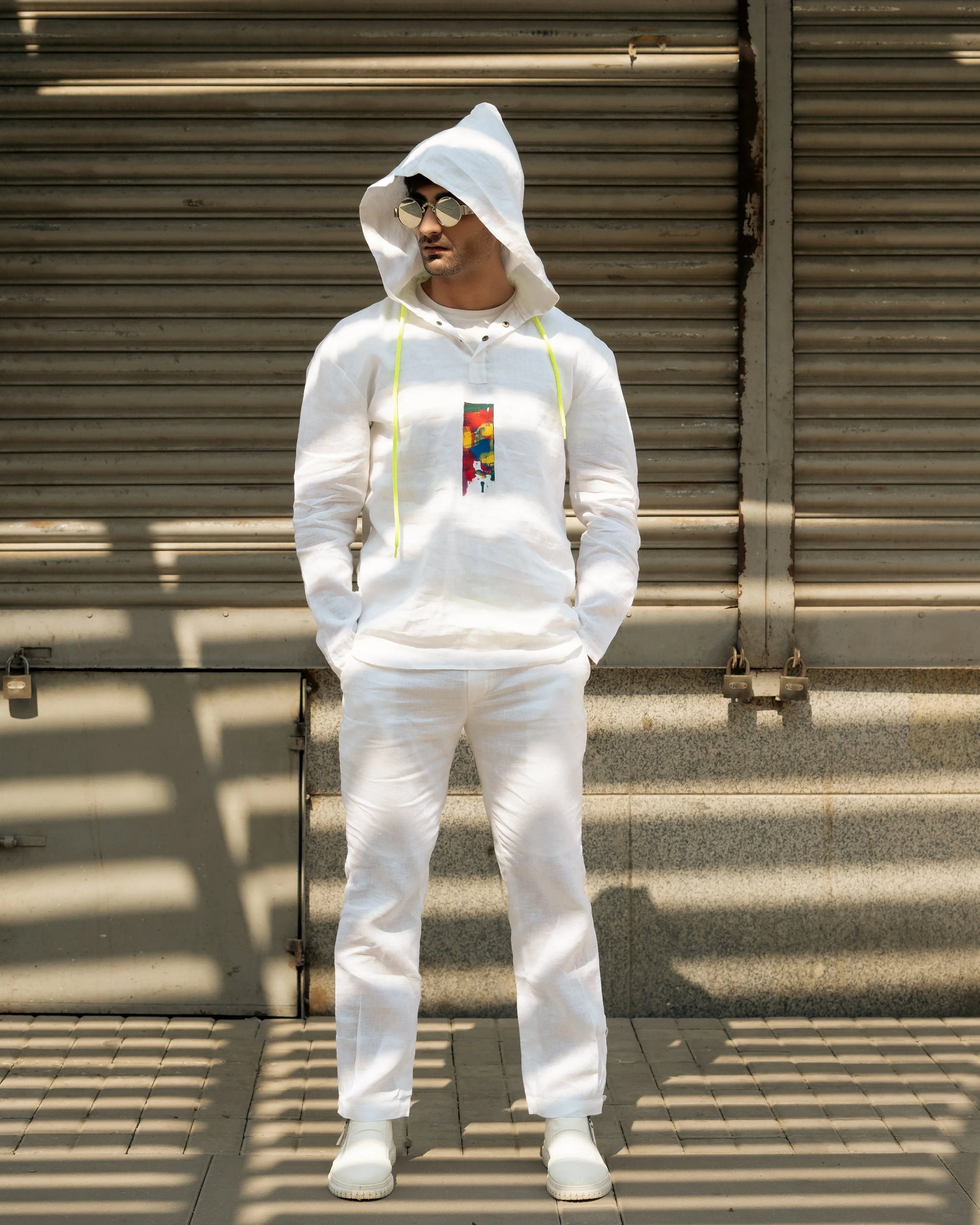 Linen Hoodie Co-ord Set. - Snug