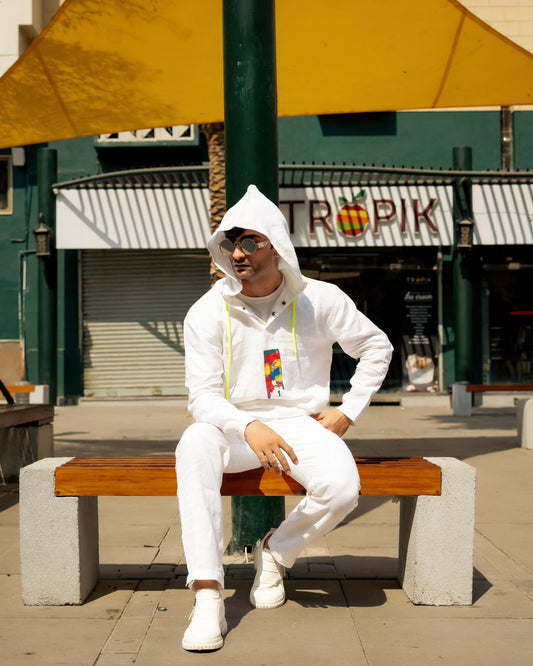 Linen Hoodie Co-ord Set. - Snug