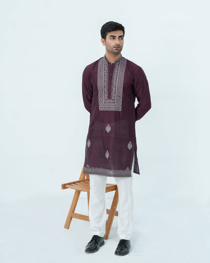 Regal Embroidered Kurta Set – Wedding Edition by Snug