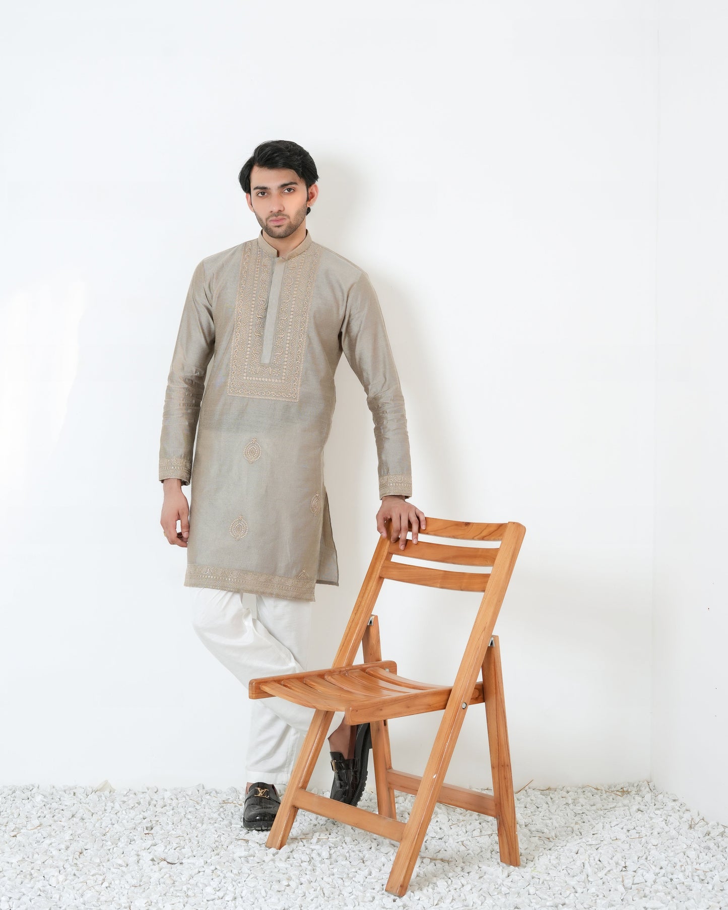 Regal Embroidered Kurta Set – Wedding Edition by Snug