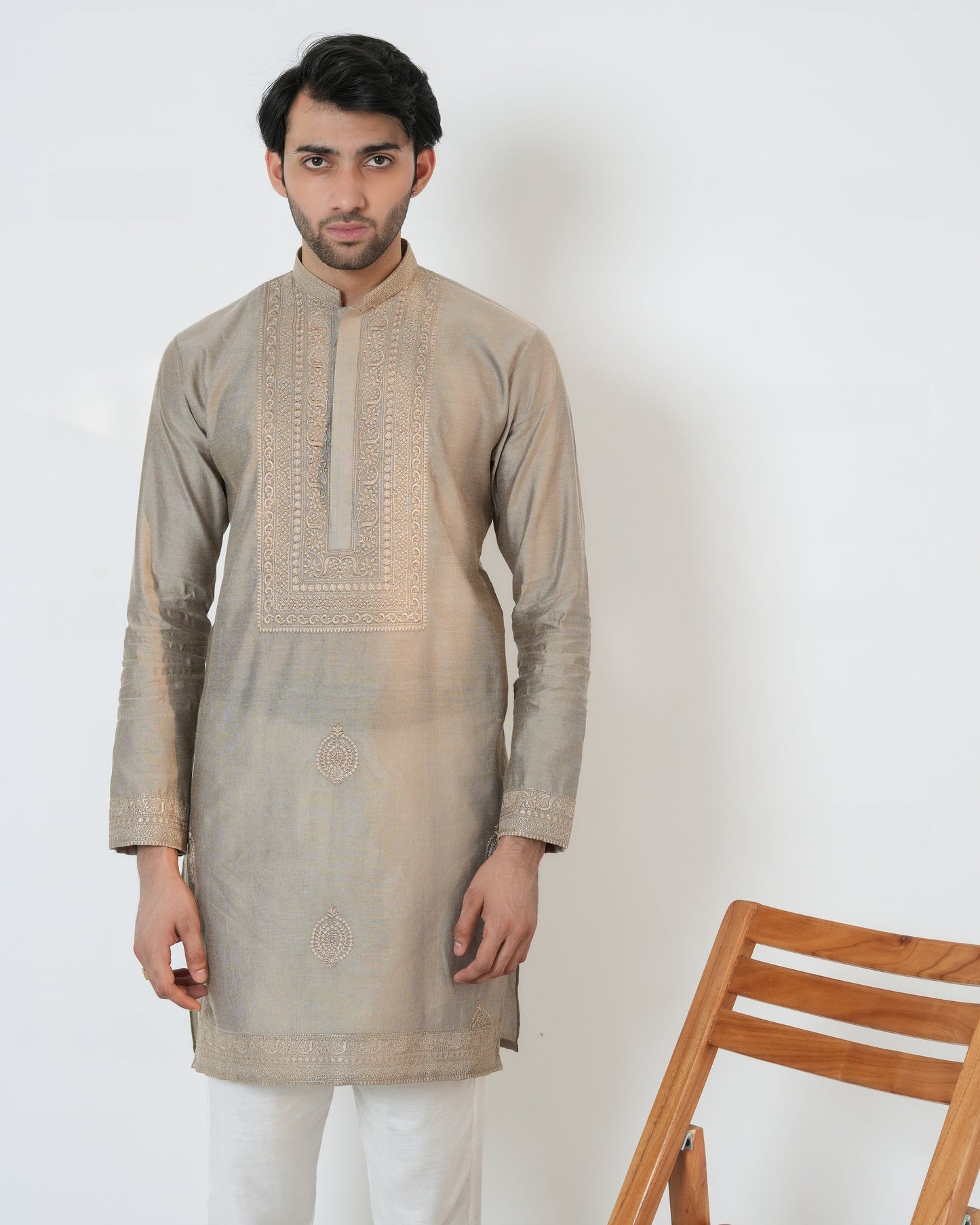 Regal Embroidered Kurta Set – Wedding Edition by Snug