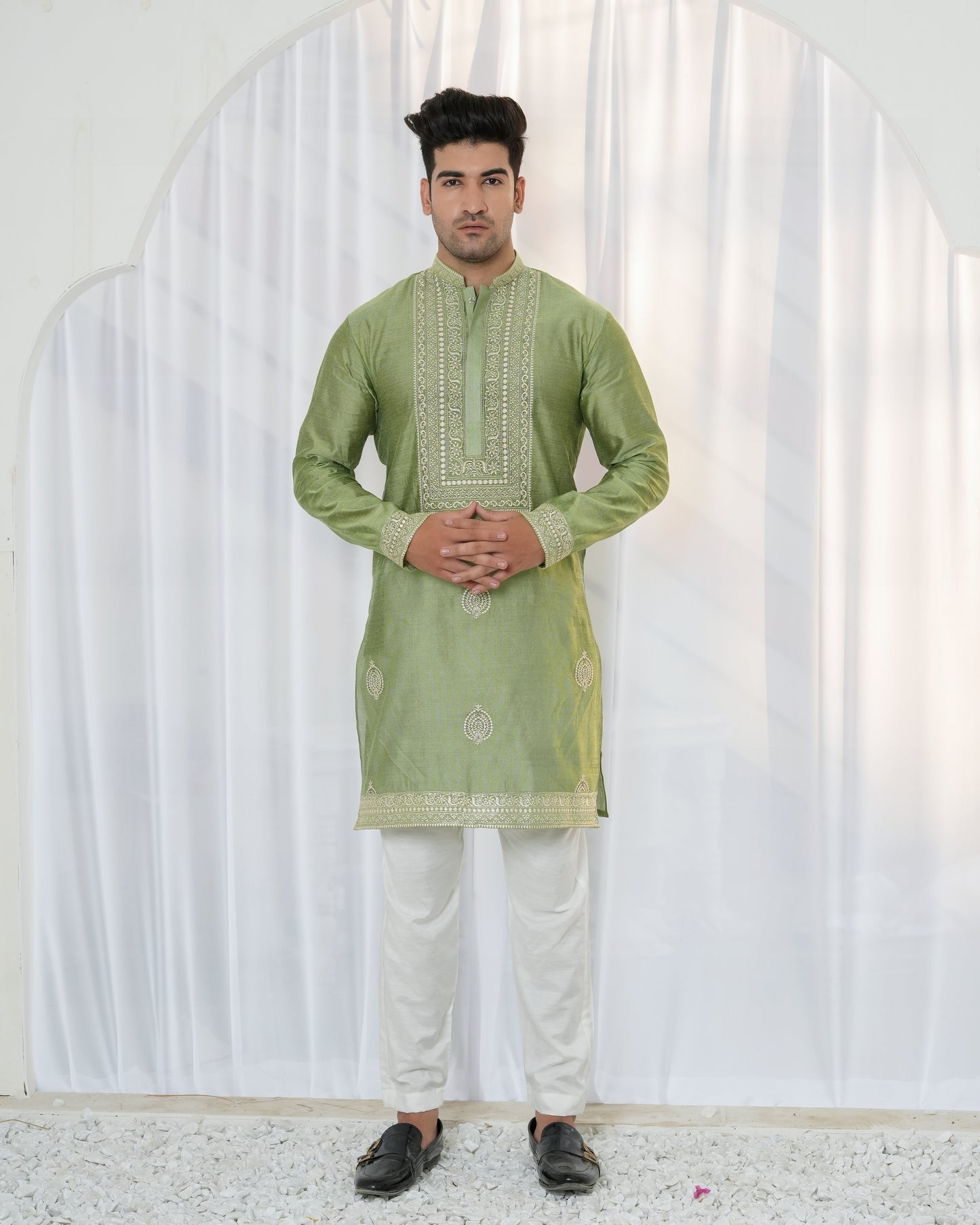 Regal Embroidered Kurta Set – Wedding Edition by Snug