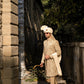 Imperial Splendor: Snug's Golden Hand Embroidered Sherwani Masterpiece - Snug
