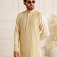 Foil Embroidered Kurta Trouser.