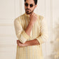 Foil Embroidered Kurta Trouser.