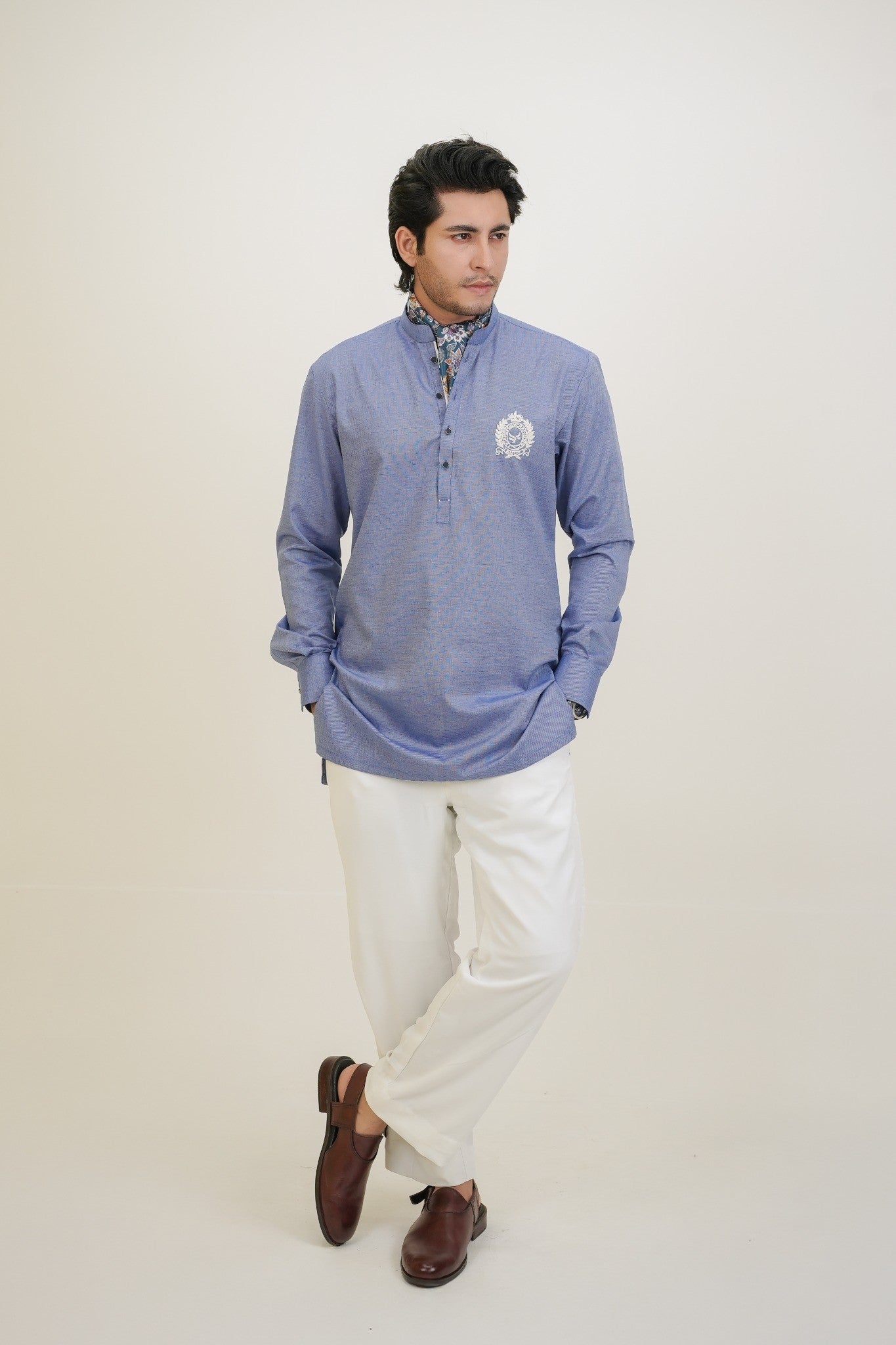 Blue Herald Kurta