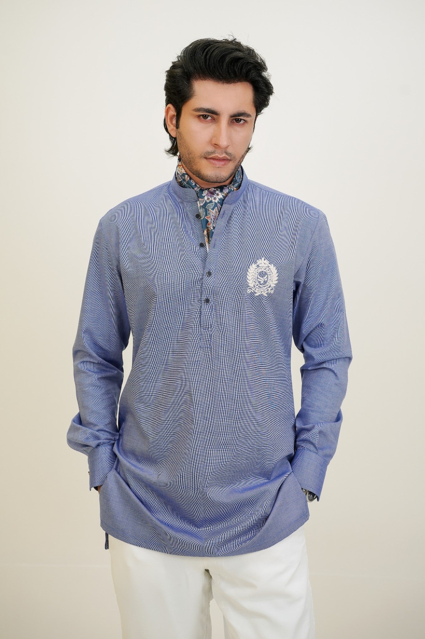 Blue Herald Kurta