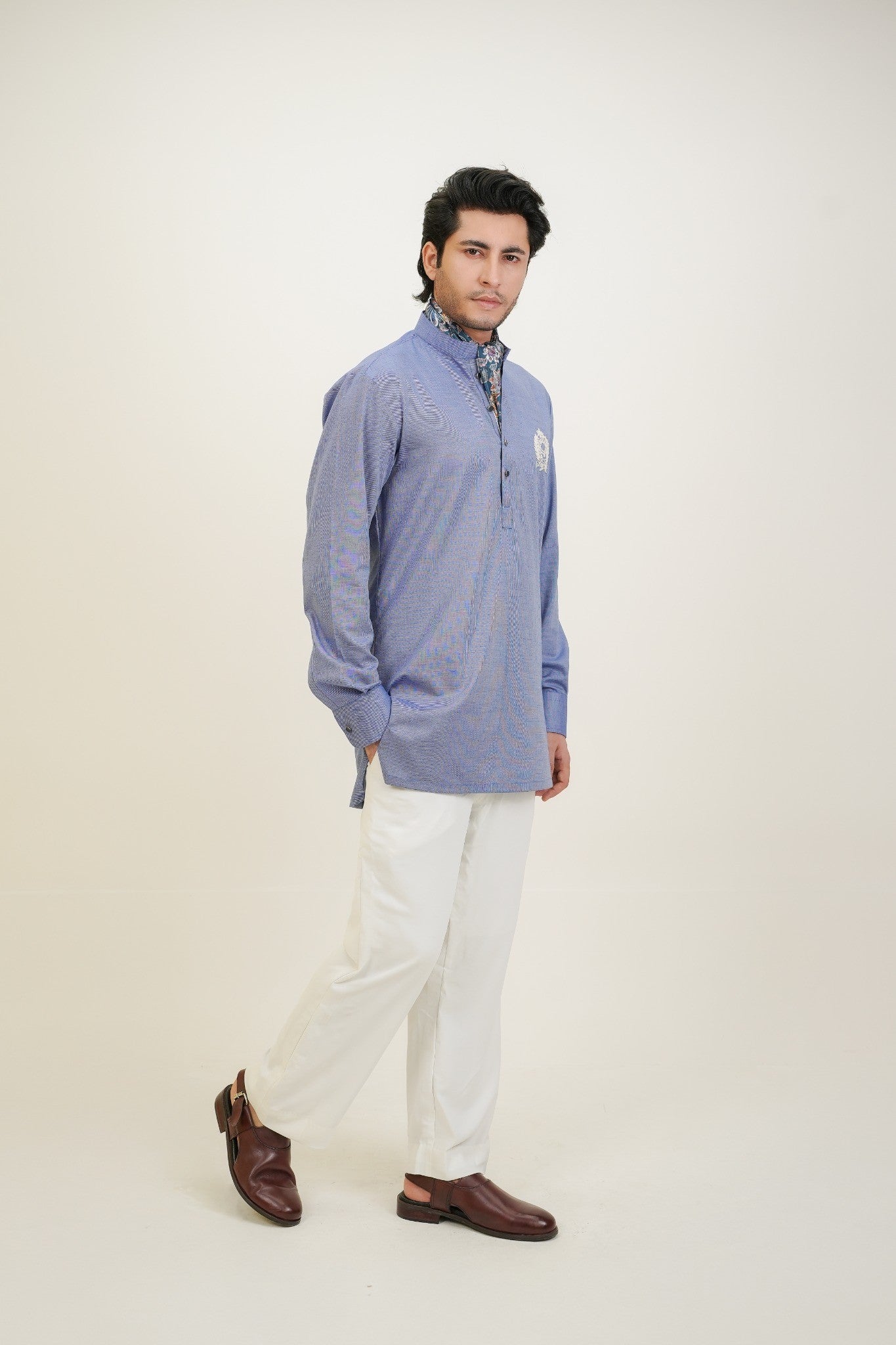 Blue Herald Kurta