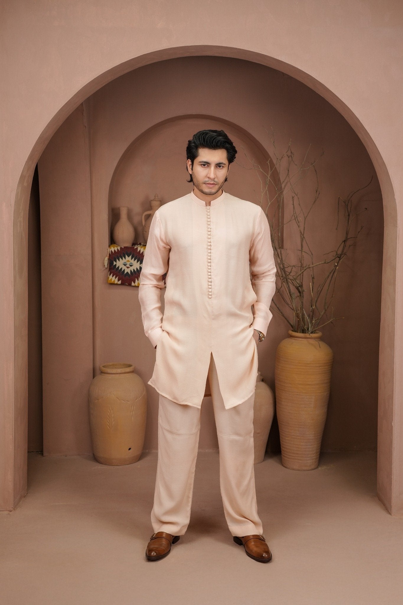 Pink Heirloom Sherwani