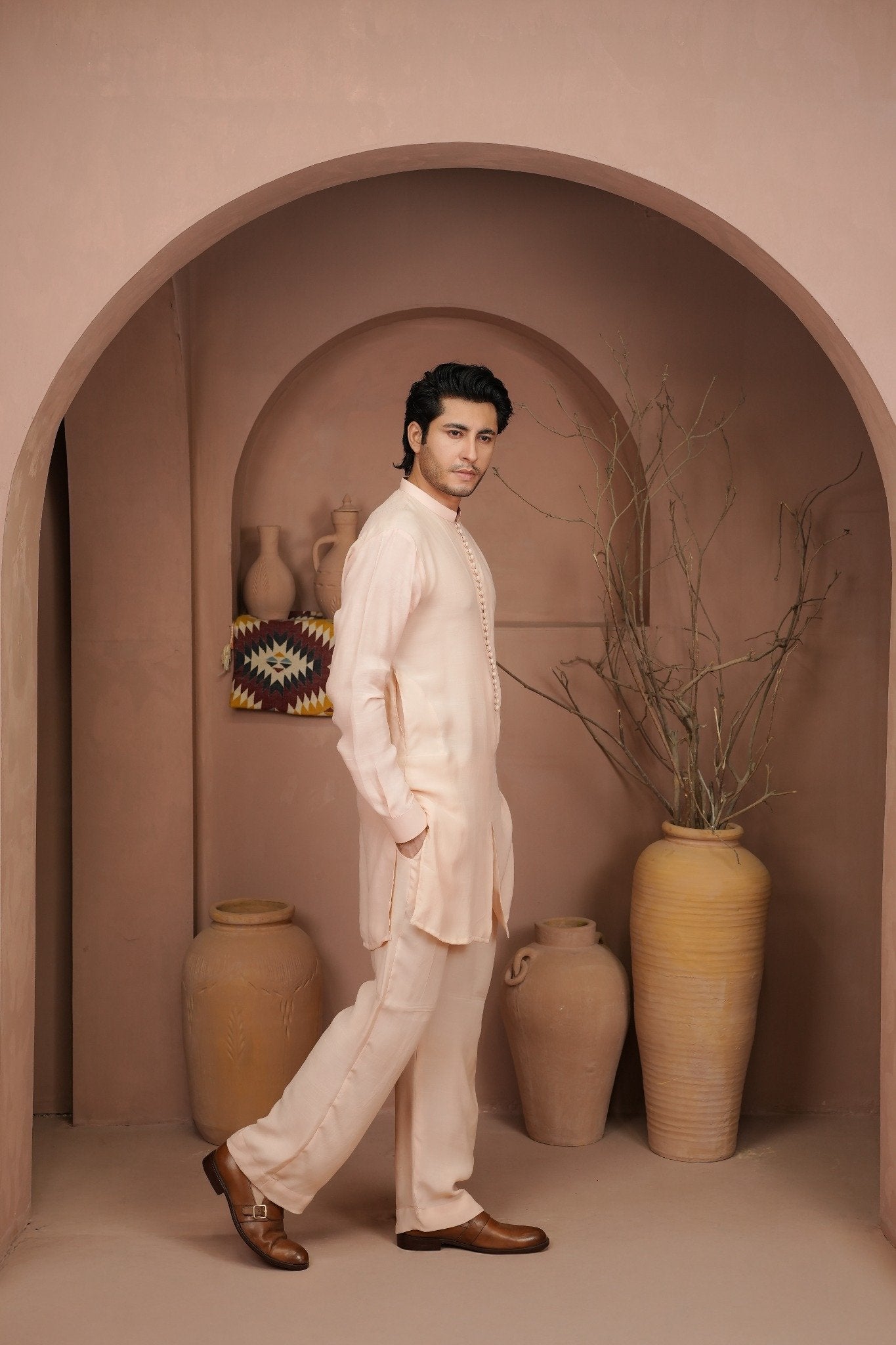Pink Heirloom Sherwani
