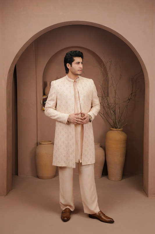 Pink Heirloom Sherwani