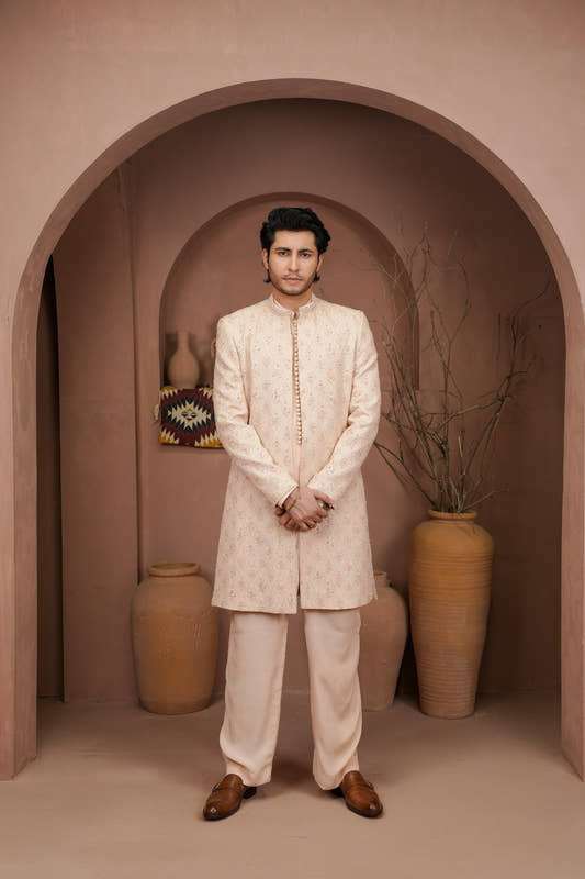 Pink Heirloom Sherwani
