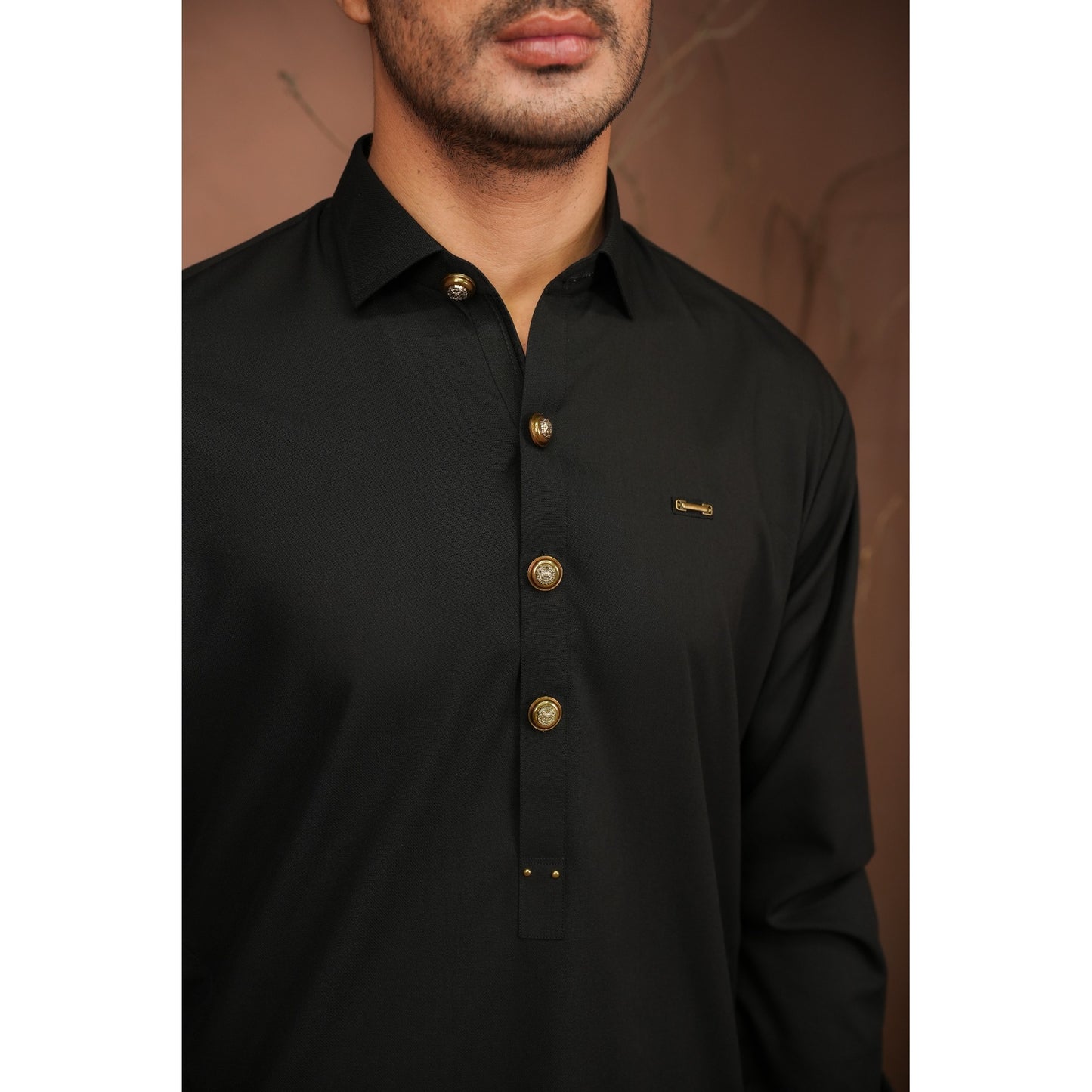 Premium Kurta Shalwar with Metal details.