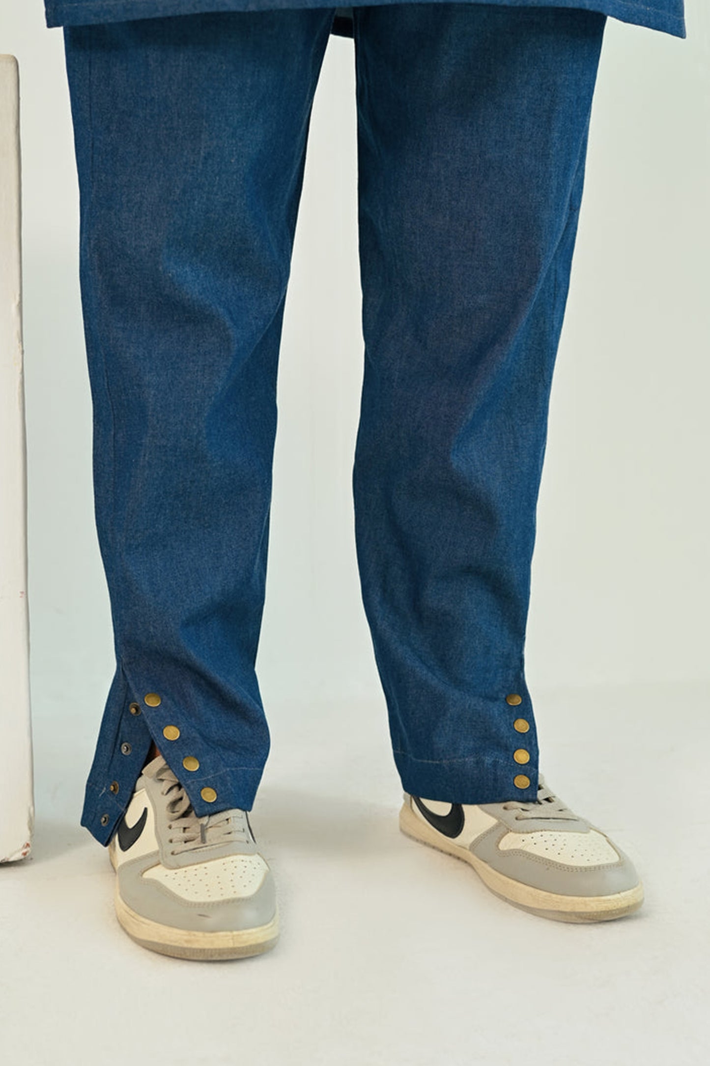Denim Kurta Trouser