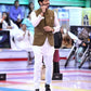 Pearl White Khaddi Net Kurta Trouser with Impression Waistcoat. - Snug