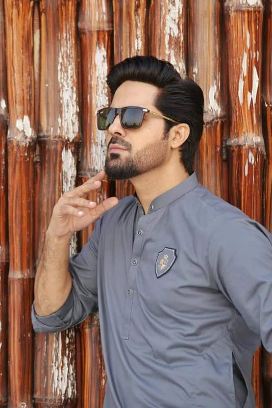 Grey Egyptian Cotton with Badge - Snug