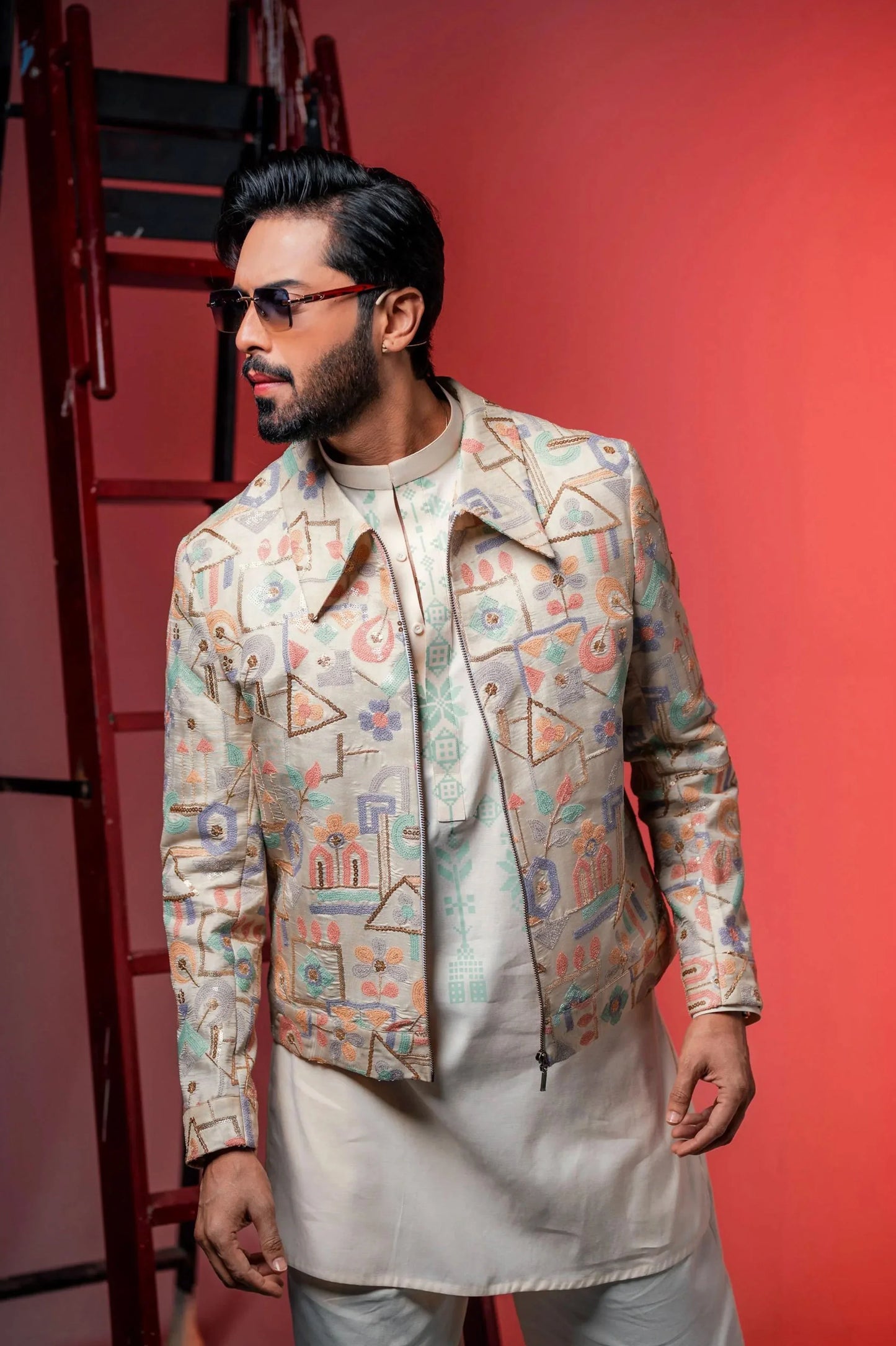 Fahad Mustafa Rocks Snug’s Geometric Chic