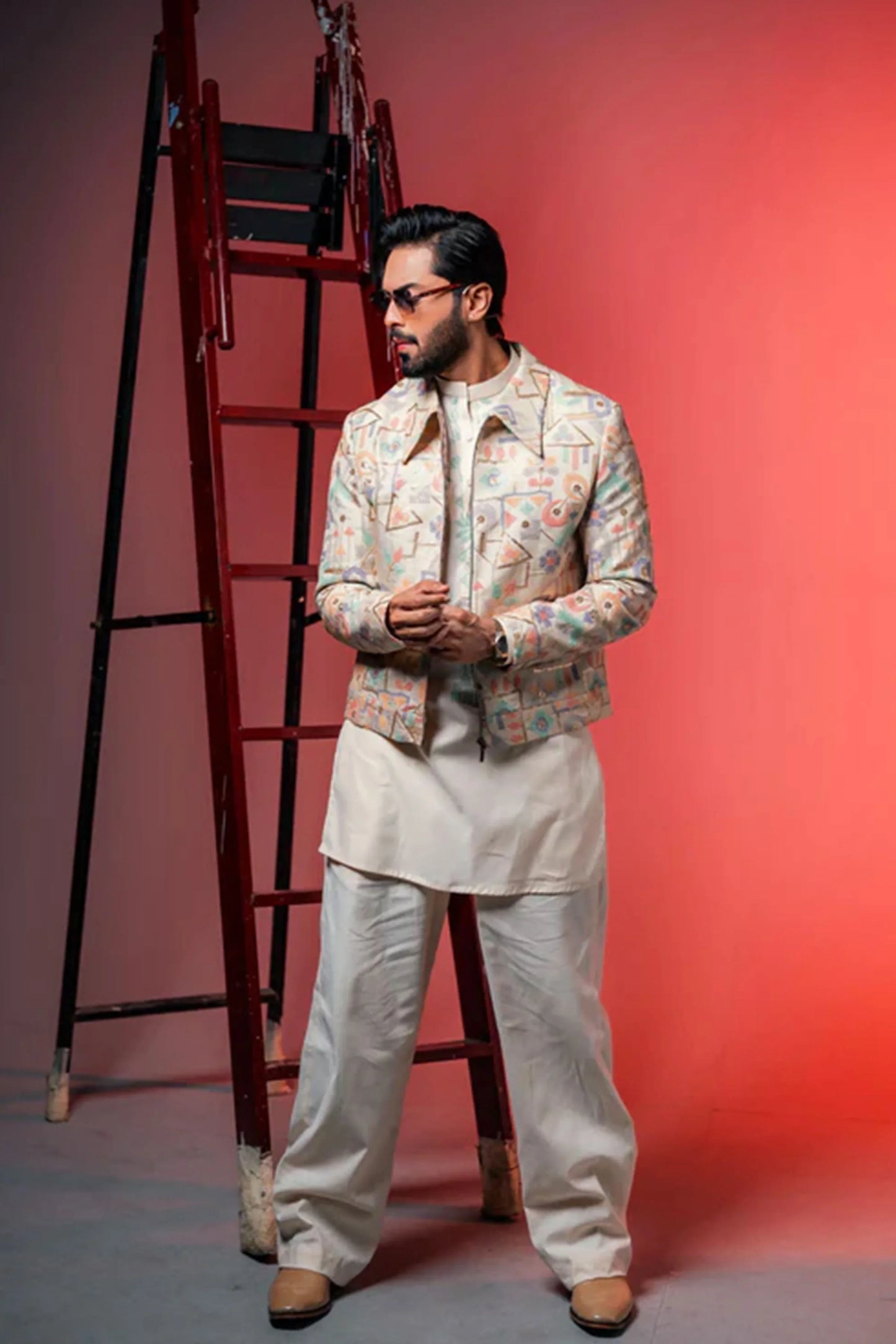 Fahad Mustafa Rocks Snug’s Geometric Chic