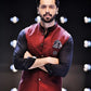 Maroon Waistcoat with Metal buckle. - Snug
