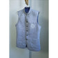 Sky Blue Textured Waistcoat with Kurta Trouser