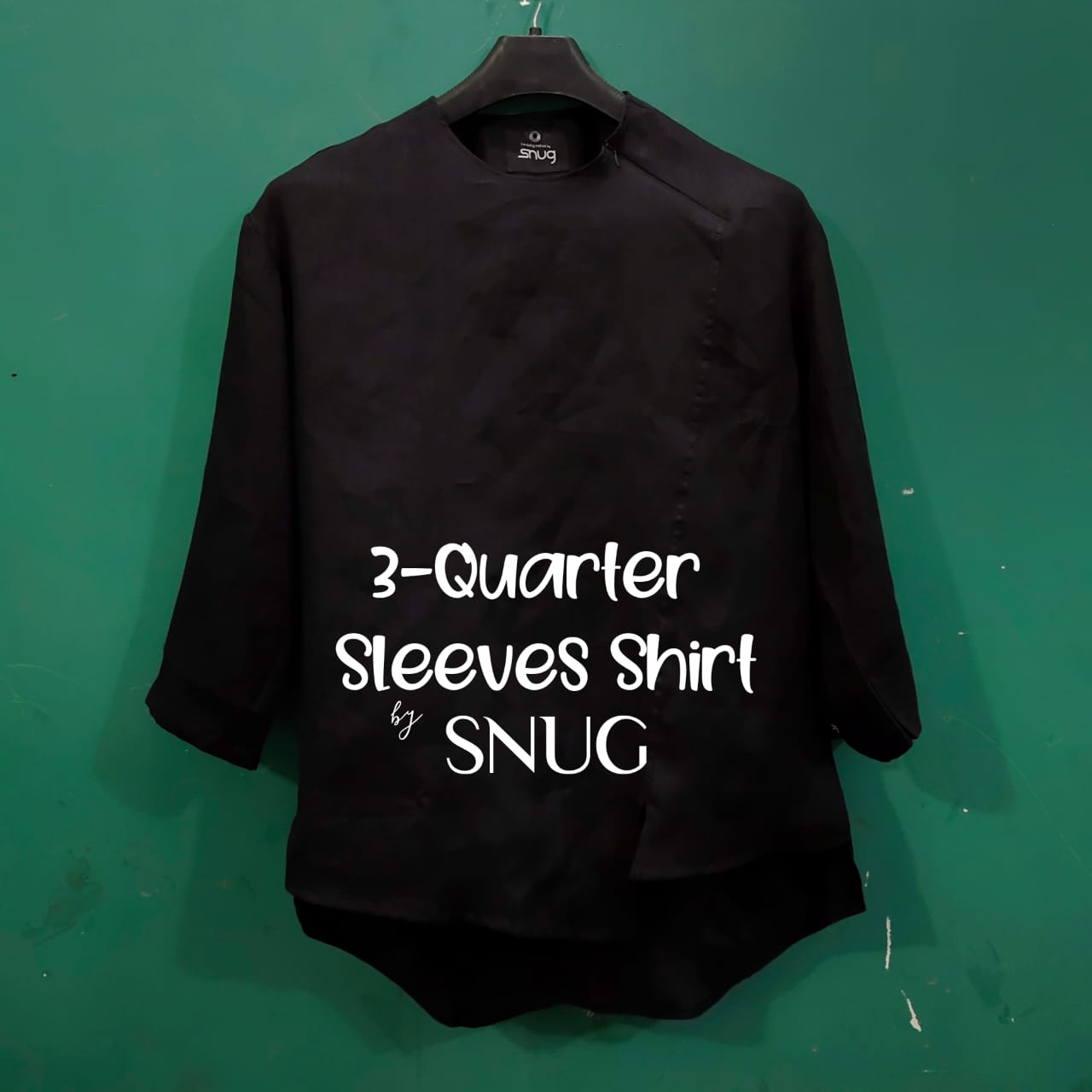 3 Quarter Sleeves Linen Shirt