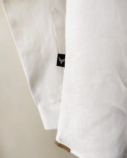 Irish Linen Shirt-Kurti With 'S' Logo