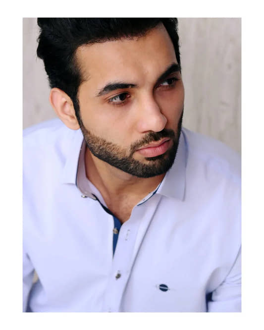 Sky Blue Egyptian Cotton Qamiz Shalwar - Snug