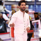 Feather Kurta Trouser And Waistcoat - Snug