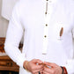 Feather Kurta Trouser And Waistcoat - Snug