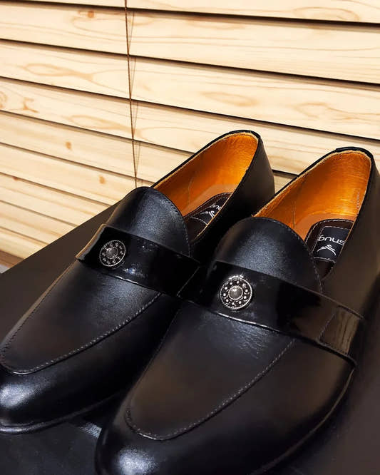 Crystal Leather Shoes By Snug - Snug