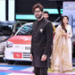 Black Buckle Kurta Trouser with 3 Feather Prince Coat - Snug