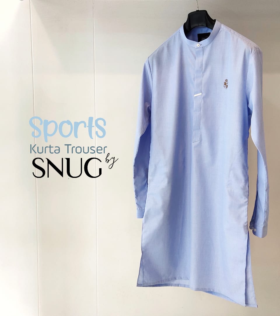 Sports Kurta Trouser with Linen Jacket.