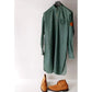 Denim Retro Kurta Trouser with Leather Waistcoat. - Snug