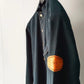 Denim Retro Kurta Trouser with Leather Waistcoat. - Snug